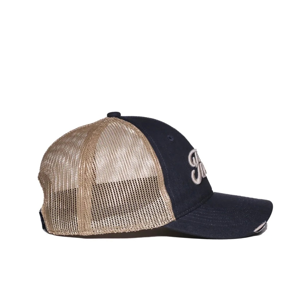 Outdoor Cap Standard Ford Auto Car Frd16a Navy Natural Oatmeal One Size Fits - Picture 3 of 8